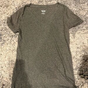 Mossimo Supply Co. Women's Charcoal Short Sleeve Tee